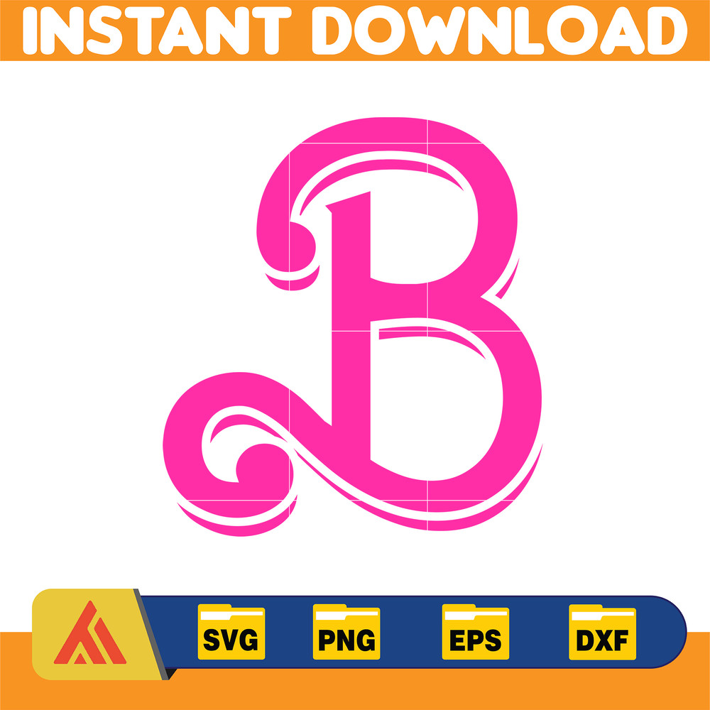 Barbi Icons Rainbow Inline Skate Flamingo Palm Ice Cream Sun, SVG PNG Clipart Digital Download (16).jpg