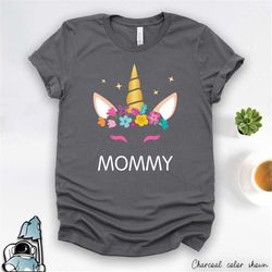 unicorn mom shirt, unicorn mommy t-shirt, baby shower shirt, pregnancy announcement shirt, gifts for new mom, unicorn bi