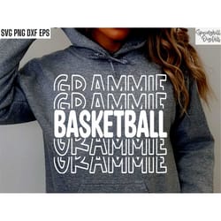 basketball grammie svg | bball grandma pngs | basketball family matching shirt designs | basketball cut files | tourname