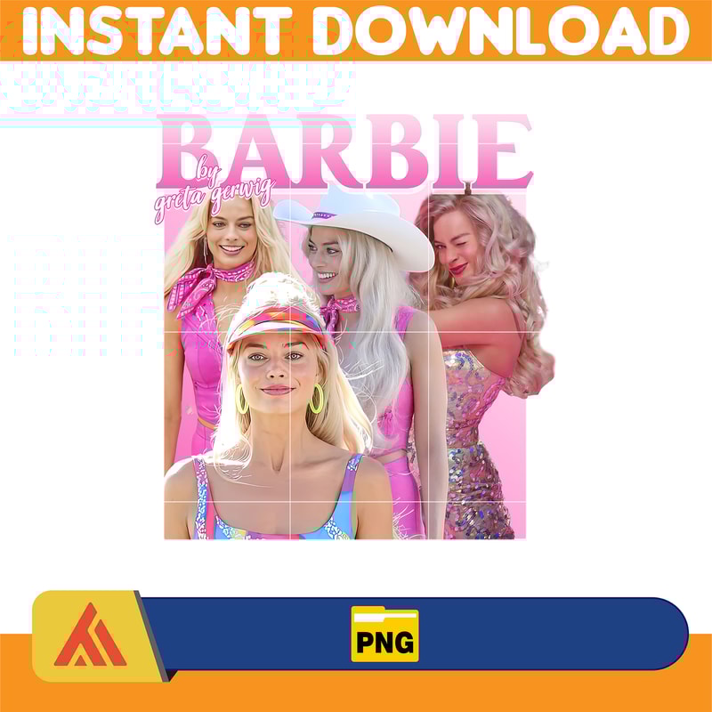 Barb PNG, Come on Barb lets go party,pink doll Png , Girl Png, Sticker Clipart, Files for Cricut , PNG Decal, Barb movie (8).jpg