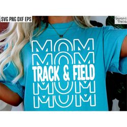 track and field mom | cross country mama svgs | sports cut files | running quote | t-shirt designs | high school track |