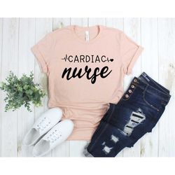 cardiac nurse shirt, nurse gifts, nurse t-shirt, icu nurse appreciation, nurse graduation gift, nursing student gift, nu