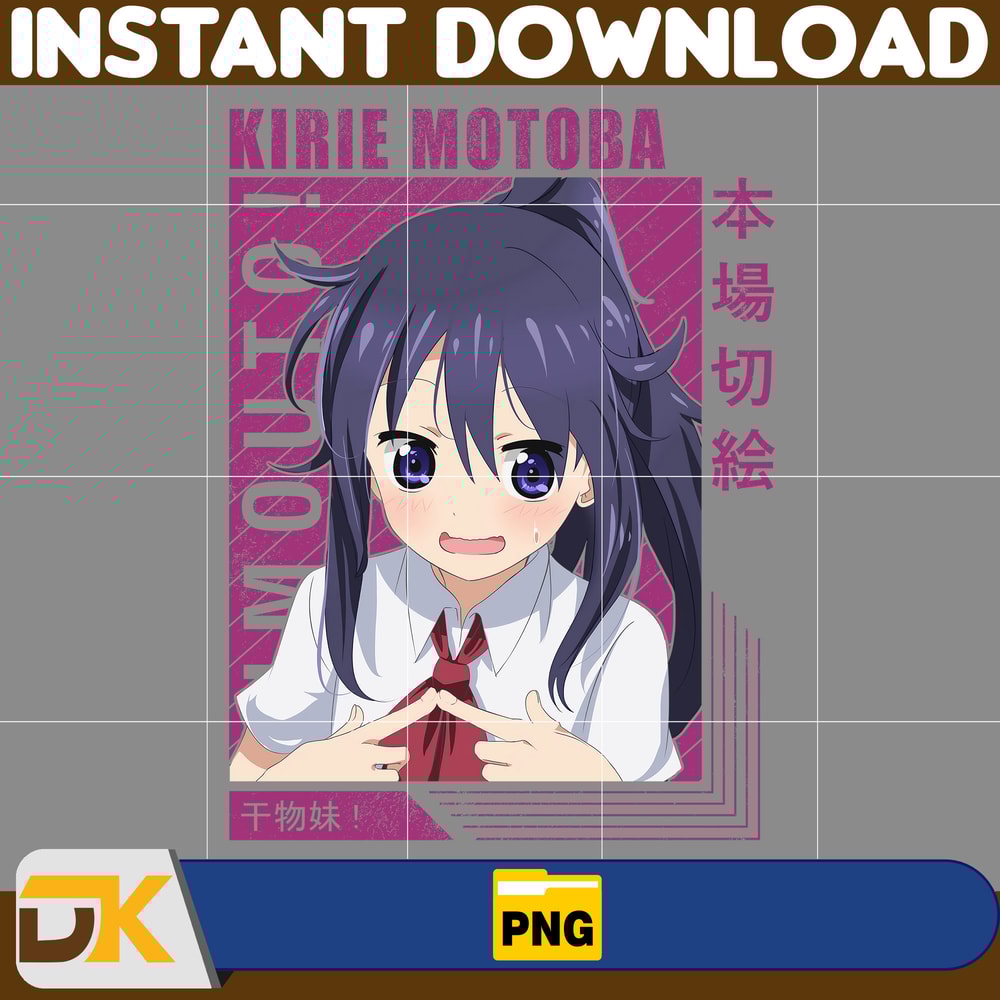 Kirie Motoba Png, Anime Png, Japanese Png, Anime Silhouette Png, Anime Character, Anime Vector Files (4).jpg