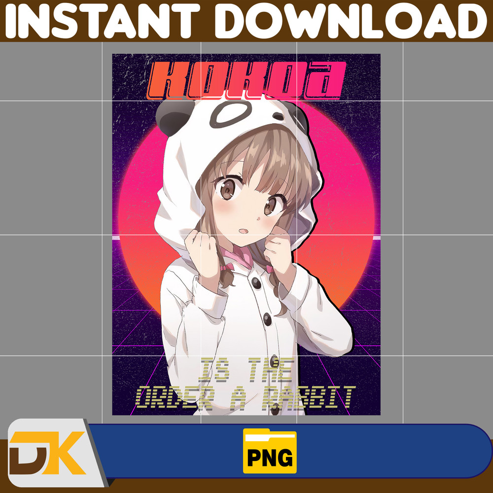 Kokoa Hoto Png, Anime Png, Japanese Png, Anime Silhouette Png, Anime Character, Anime Vector Files (25).jpg