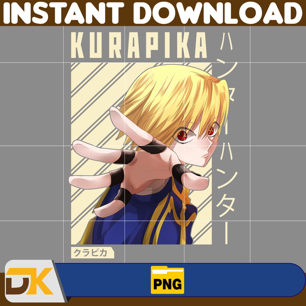 Kurapika Png, Anime Png, Japanese Png, Anime Silhouette Png, Anime Character, Anime Vector Files (1).jpg