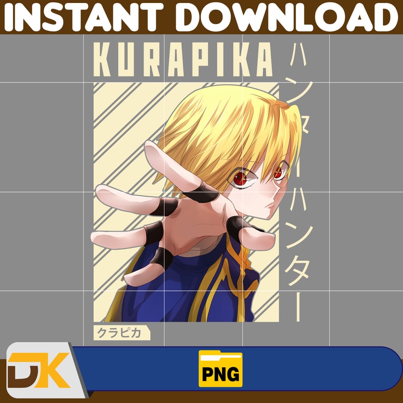 Kurapika Png, Anime Png, Japanese Png, Anime Silhouette Png, Anime Character, Anime Vector Files (1).jpg