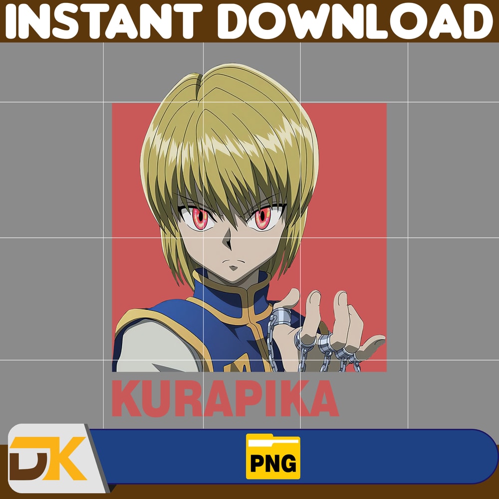 Kurapika Png, Anime Png, Japanese Png, Anime Silhouette Png, Anime Character, Anime Vector Files (5).jpg