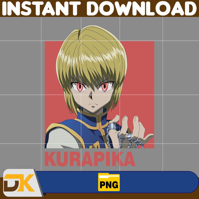 Kurapika Png, Anime Png, Japanese Png, Anime Silhouette Png, Anime Character, Anime Vector Files (5).jpg