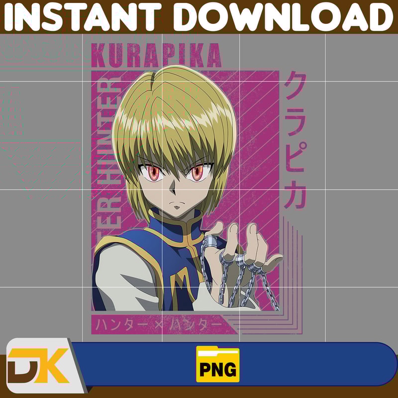 Kurapika Png, Anime Png, Japanese Png, Anime Silhouette Png, Anime Character, Anime Vector Files (7).jpg