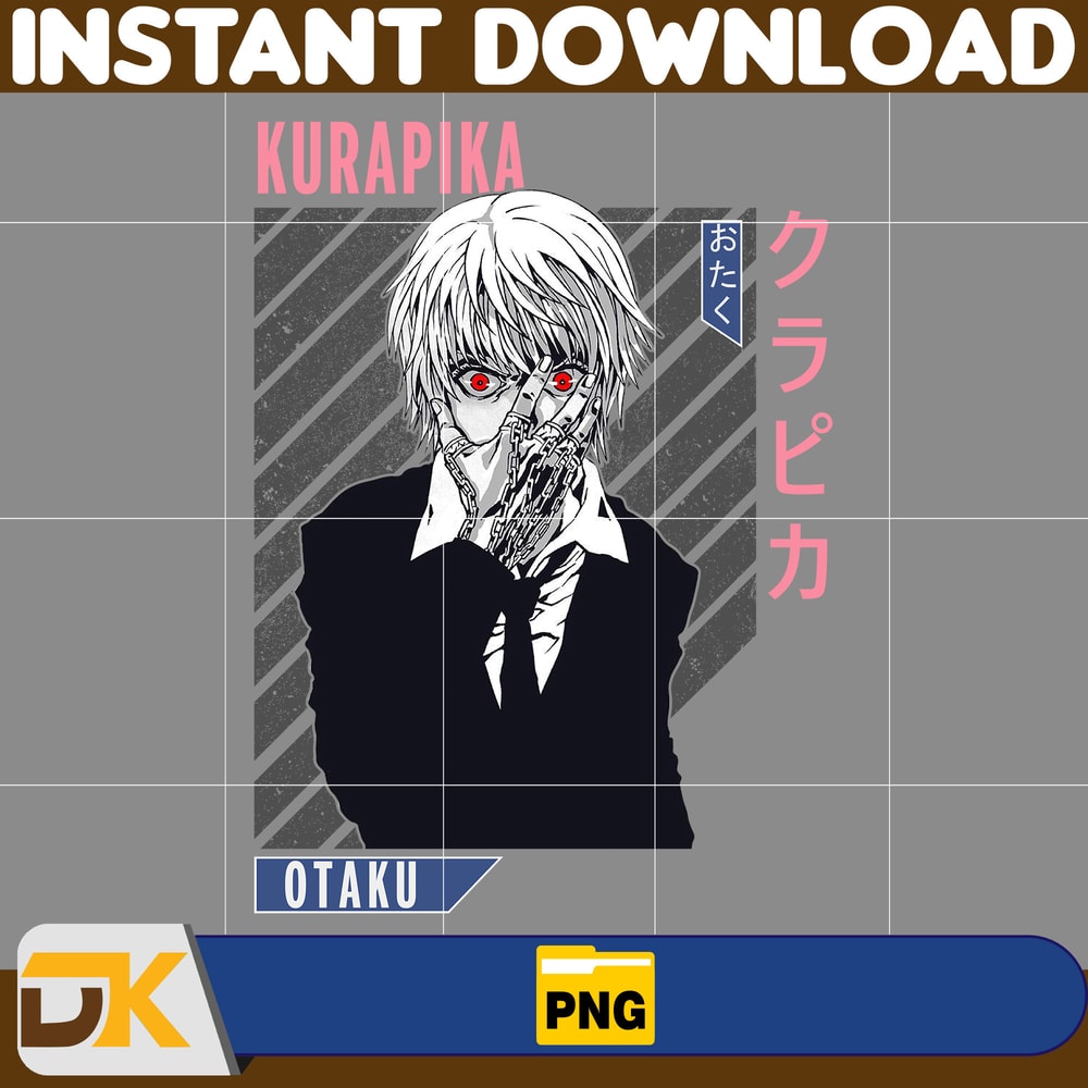 Kurapika Png, Anime Png, Japanese Png, Anime Silhouette Png, Anime Character, Anime Vector Files (15).jpg