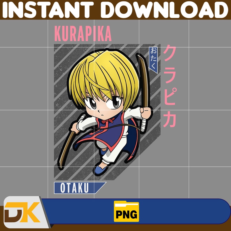 Kurapika Png, Anime Png, Japanese Png, Anime Silhouette Png, Anime Character, Anime Vector Files (16).jpg