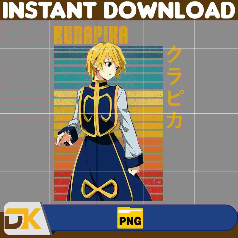 Kurapika Png, Anime Png, Japanese Png, Anime Silhouette Png, Anime Character, Anime Vector Files (21).jpg