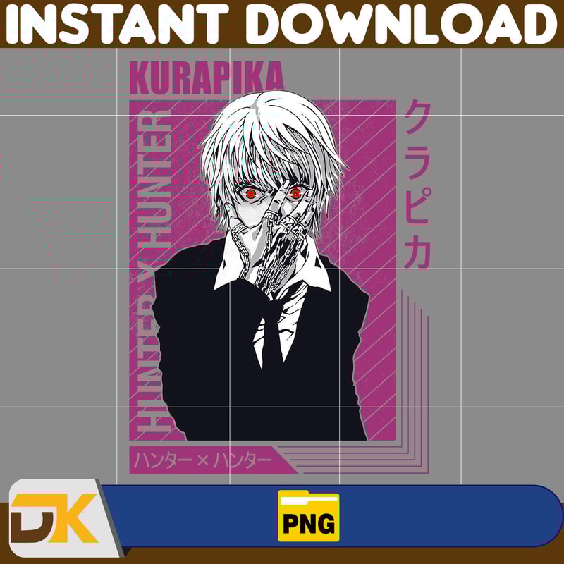 Kurapika Png, Anime Png, Japanese Png, Anime Silhouette Png, Anime Character, Anime Vector Files (23).jpg