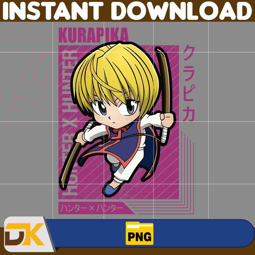 Kurapika Png, Anime Png, Japanese Png, Anime Silhouette Png, Anime Character, Anime Vector Files (24).jpg