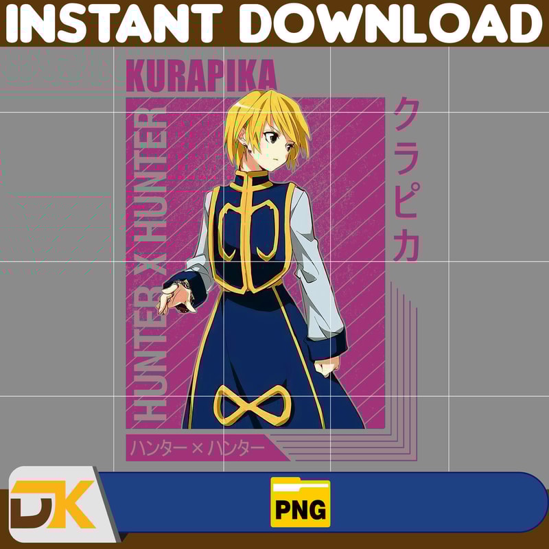 Kurapika Png, Anime Png, Japanese Png, Anime Silhouette Png, Anime Character, Anime Vector Files (25).jpg