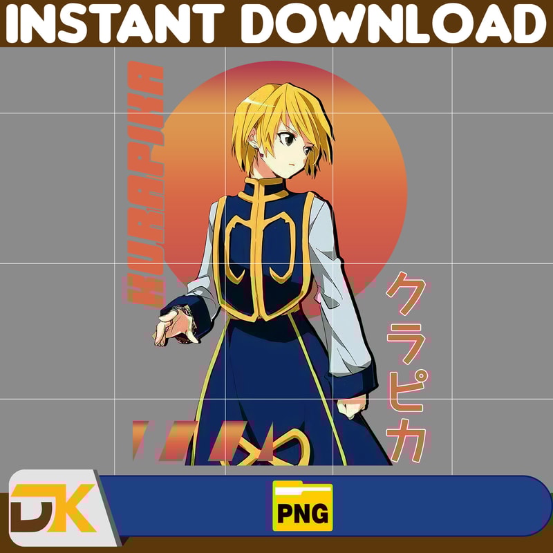 Kurapika Png, Anime Png, Japanese Png, Anime Silhouette Png, Anime Character, Anime Vector Files (29).jpg