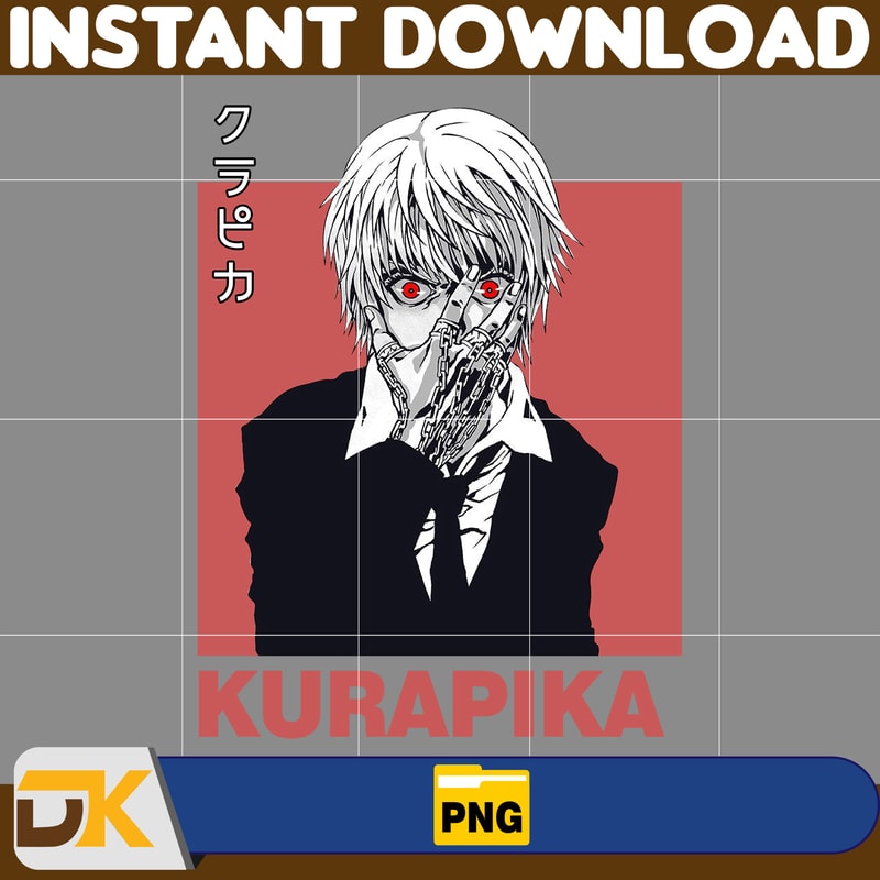 Kurapika Png, Anime Png, Japanese Png, Anime Silhouette Png, Anime Character, Anime Vector Files (31).jpg