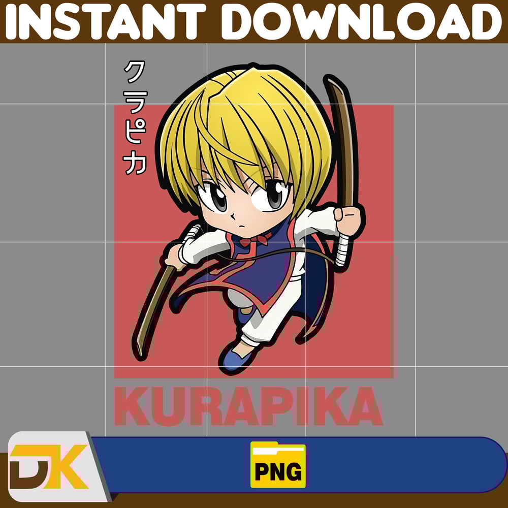 Kurapika Png, Anime Png, Japanese Png, Anime Silhouette Png, Anime Character, Anime Vector Files (32).jpg