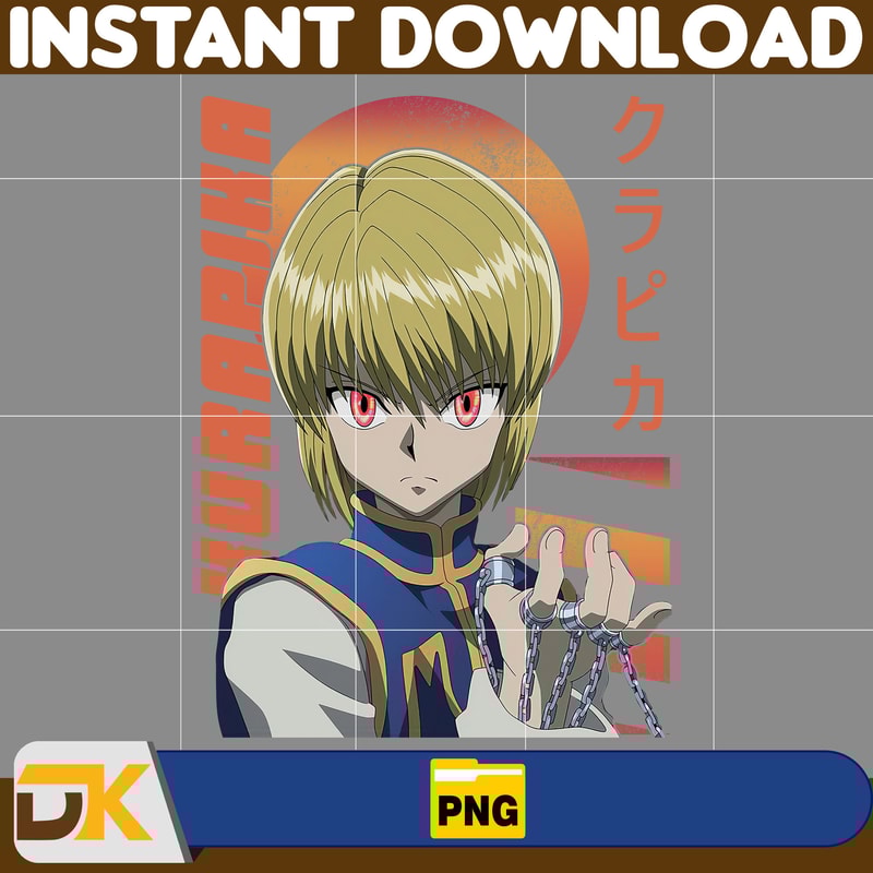 Kurapika Png, Anime Png, Japanese Png, Anime Silhouette Png, Anime Character, Anime Vector Files (34).jpg