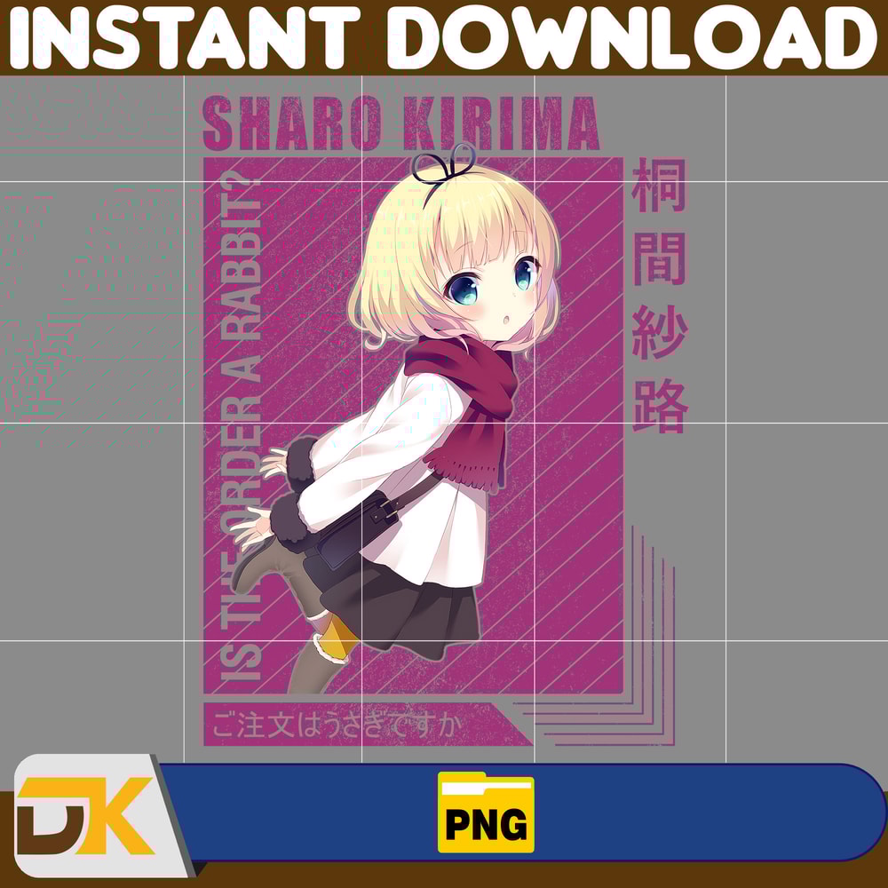 Sharo Kirima Png, Anime Png, Japanese Png, Anime Silhouette Png, Anime Character, Anime Vector Files (11).jpg