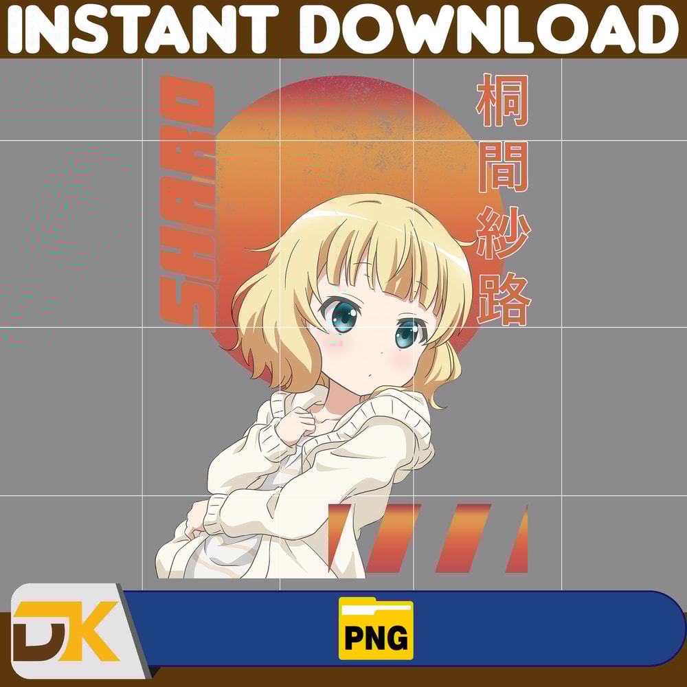 Sharo Kirima Png, Anime Png, Japanese Png, Anime Silhouette Png, Anime Character, Anime Vector Files (15).jpg
