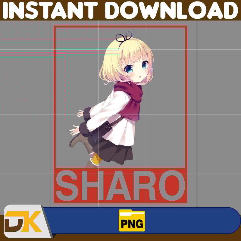 Sharo Kirima Png, Anime Png, Japanese Png, Anime Silhouette Png, Anime Character, Anime Vector Files (17).jpg