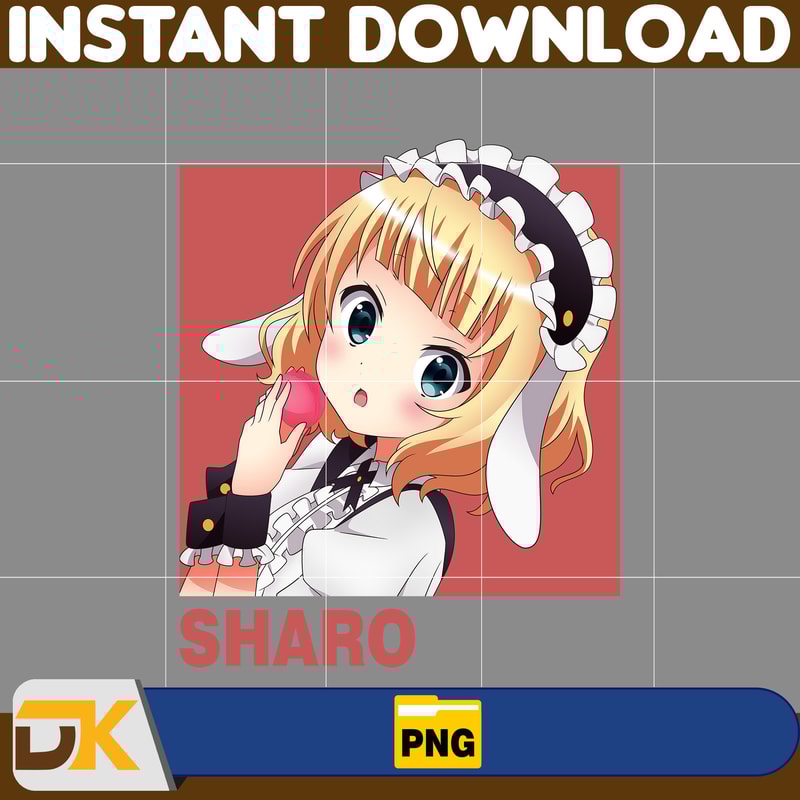 Sharo Kirima Png, Anime Png, Japanese Png, Anime Silhouette Png, Anime Character, Anime Vector Files (19).jpg