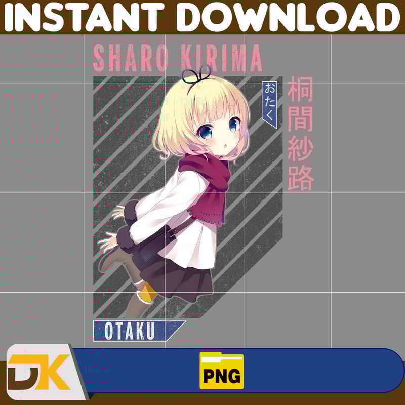 Sharo Kirima Png, Anime Png, Japanese Png, Anime Silhouette Png, Anime Character, Anime Vector Files (5).jpg
