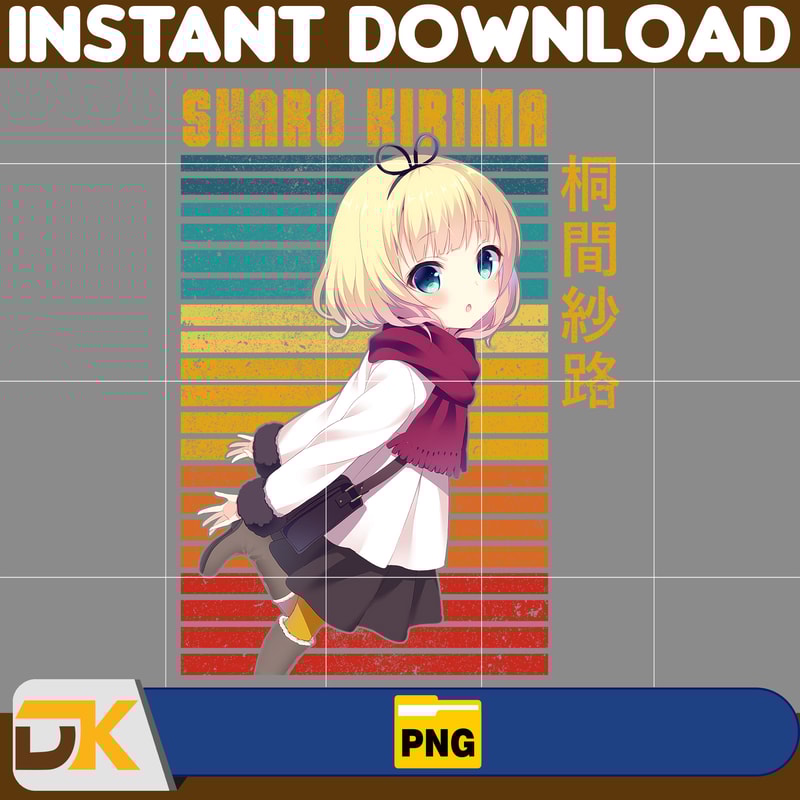 Sharo Kirima Png, Anime Png, Japanese Png, Anime Silhouette Png, Anime Character, Anime Vector Files (8).jpg