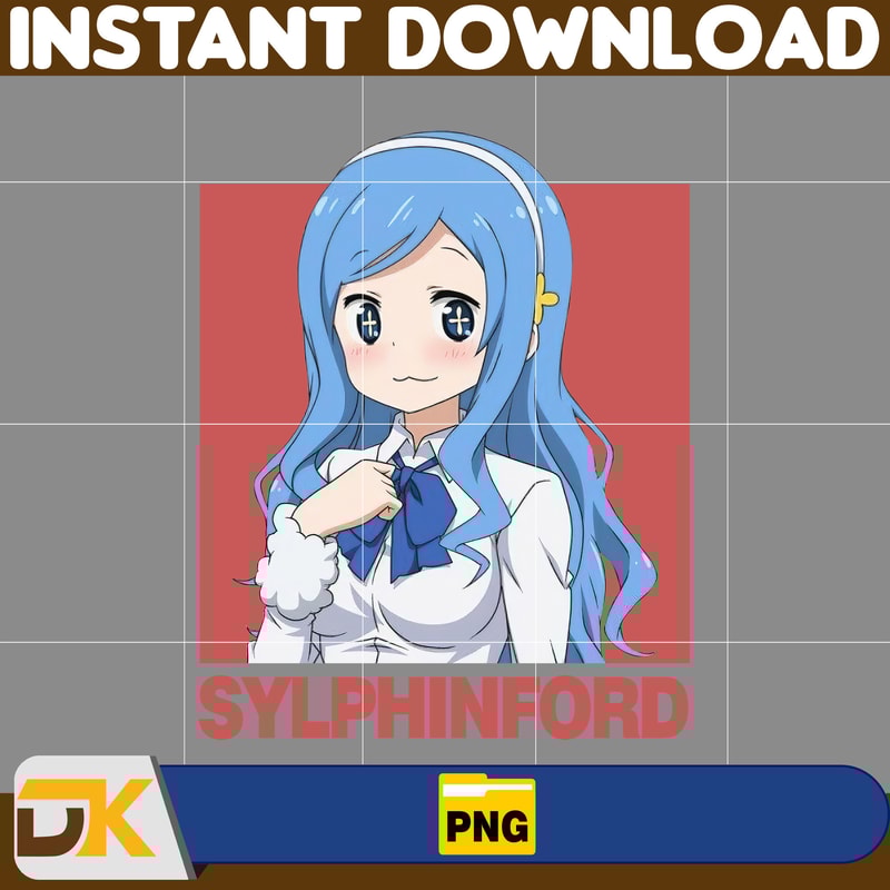 Sylphinford Tachibana Png, Anime Png, Japanese Png, Anime Silhouette Png, Anime Character, Anime Vector Files (1).jpg