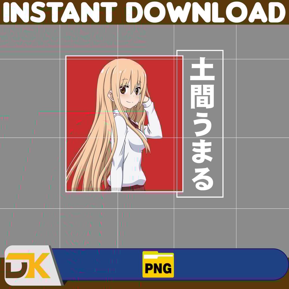 Umaru Doma Png, Anime Png, Japanese Png, Anime Silhouette Png, Anime Character, Anime Vector Files (1).jpg
