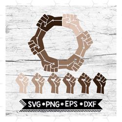 black hands svg, juneteenth svg, hand monogram svg, black lives matter svg, emancipation proclamation svg, slavery svg,