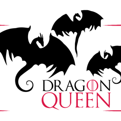 dragon queen svg, game of thrones png, house of dragons svg, winter is coming svg, layered svg, cricut and silho