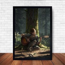 the last of us movie poster canvas wall art home decor (no frame)
