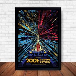 2001 a space odyssey movie poster canvas wall art home decor (no frame)