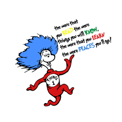 the more that you read svg, dr seuss svg, dr seuss hat svg, teacher dr seuss svg, cat in the hat svg, instant download