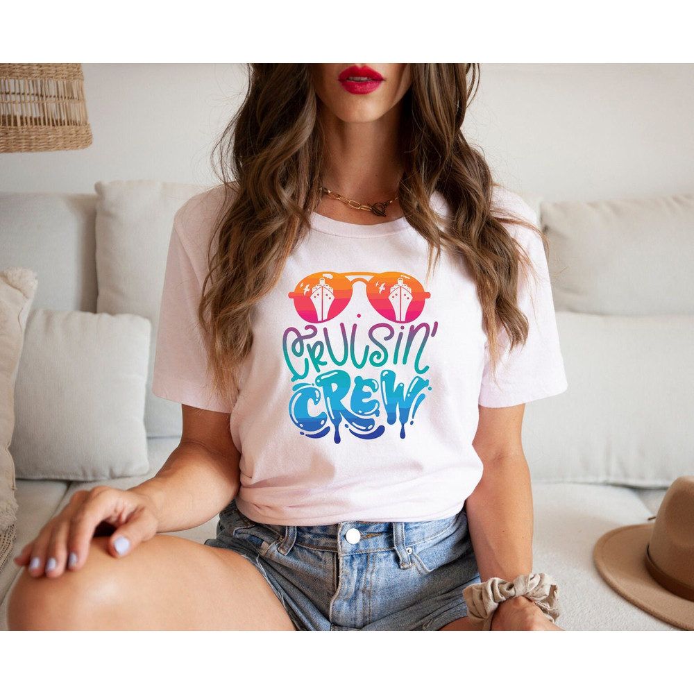 Cruisin Crew Shirt, Ocean Vacay Tee, Cool Family Cruise Shirts, Birtday Cruise Crew Shirts, Trendy Vacation Shirts, Personalized Cruise Gift - 3.jpg