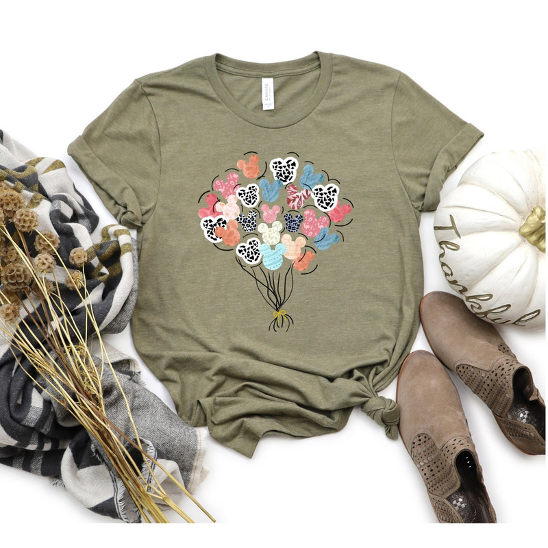 Disney Animal Kingdom Balloons Shirt, Colorful Vacay Shirt, Disney Aesthetic Shirt, Disneyworld Shirt, Disney Family Shirt - 2.jpg