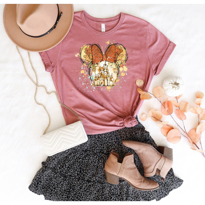 Disney Castle Shirt, Disney Vacation T-Shirt, Disney Trip Tee, Disney Family Shirt, Family Vacation Shirt, Disney Watercolor Castle, Disney - 4.jpg