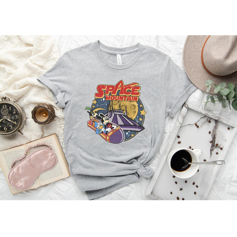 Disney Space Astronauts Shirt, 90's Space Mountain Shirt, Tomorrowland Tee, Disney World Shirt, Disneyland Shirt,Disney Park - 4.jpg