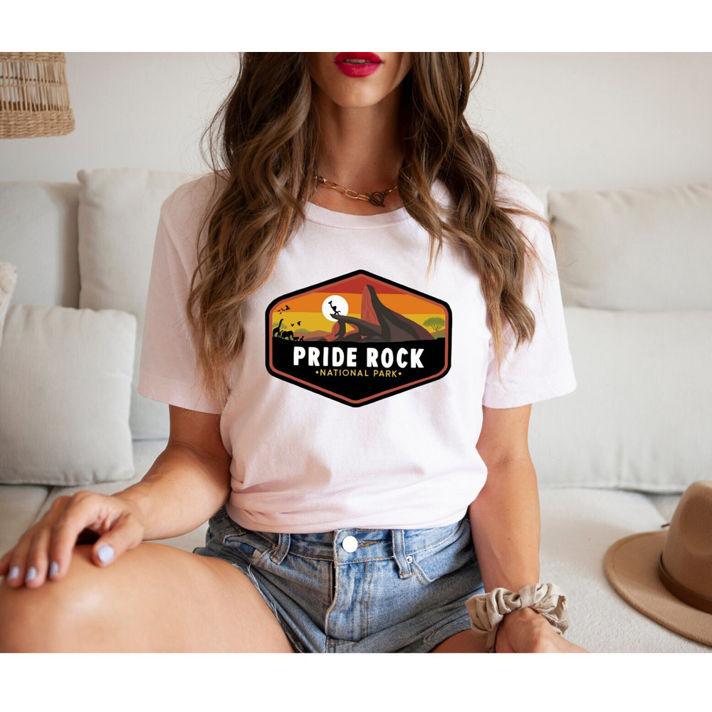 Lion King Disney T-Shirt, Pride Rock National Park Shirt, Disney Simba Shirt, Disney Lion King Shirt, Unisex, Animal Kingdom Shirt Gift - 2.jpg