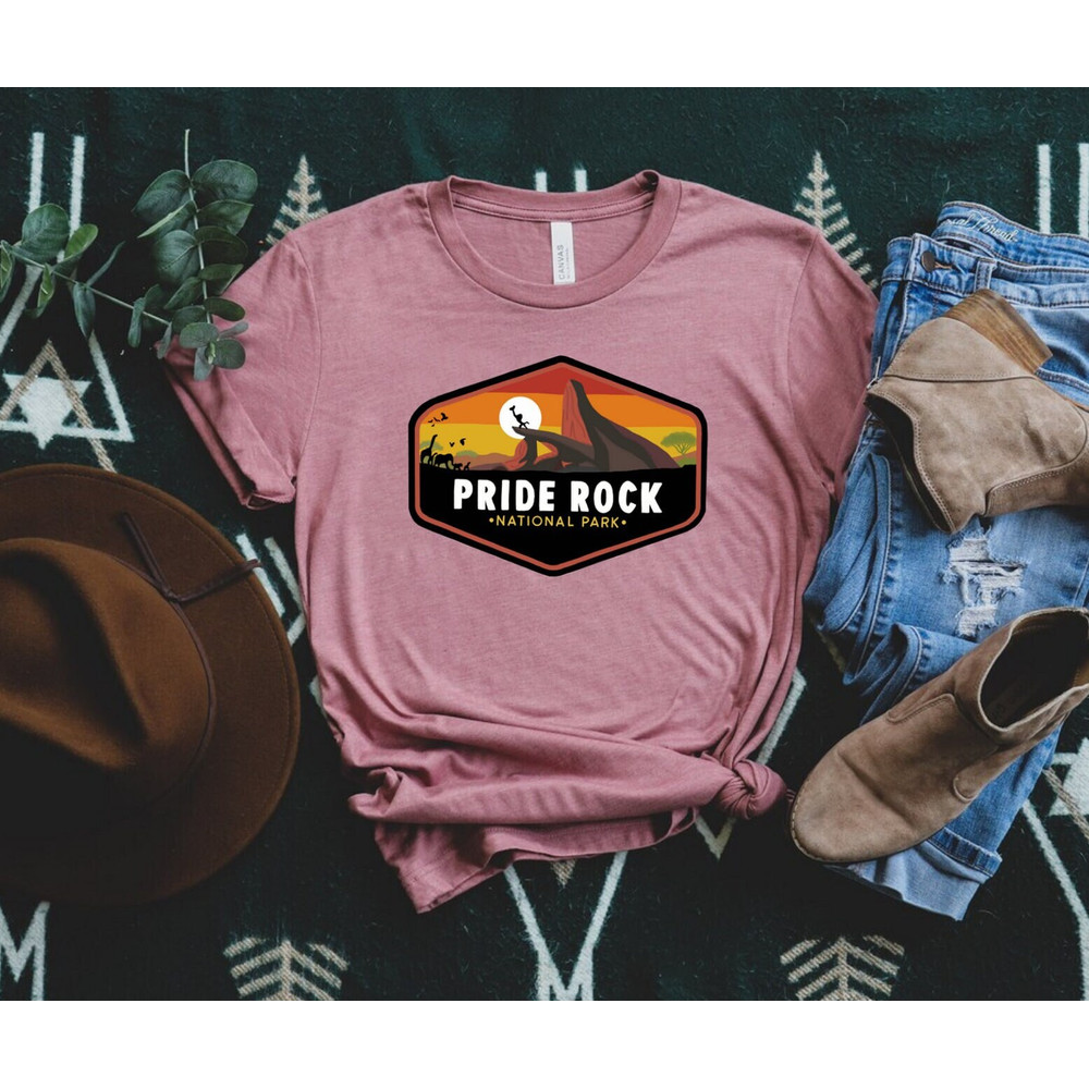 Lion King Disney T-Shirt, Pride Rock National Park Shirt, Disney Simba Shirt, Disney Lion King Shirt, Unisex, Animal Kingdom Shirt Gift - 3.jpg