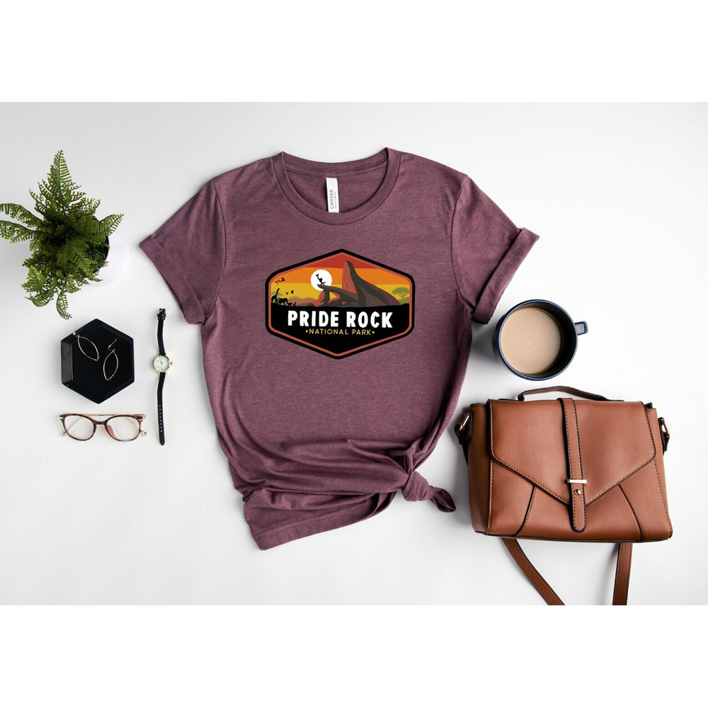 Lion King Disney T-Shirt, Pride Rock National Park Shirt, Disney Simba Shirt, Disney Lion King Shirt, Unisex, Animal Kingdom Shirt Gift - 4.jpg