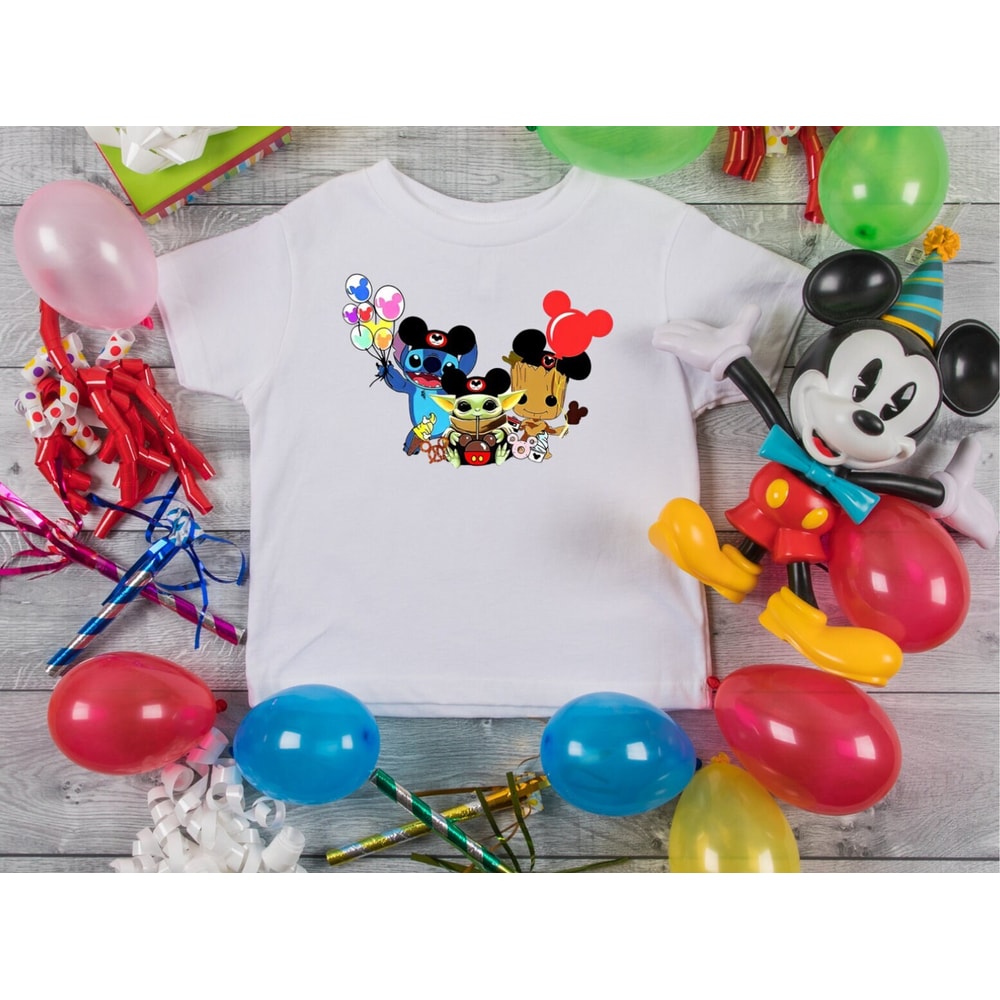 Mickey Shirt, Stitch, Baby Yoda, Baby Groot Shirt, Stitch & Baby Yoda Snacks Shirt, Disneyworld Family Shirt, Disneyland Shirts, Disney Ears - 3.jpg