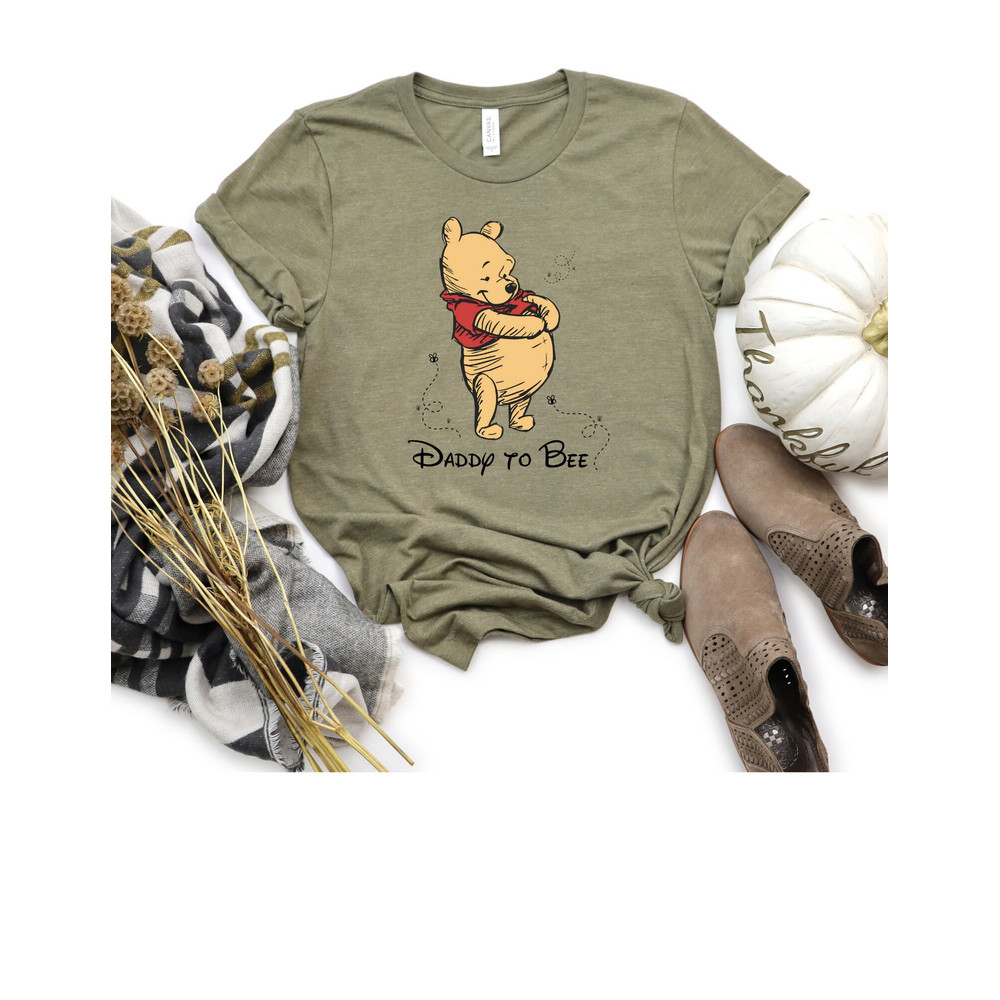 Mommy to Bee Shirt,Daddy to Bee Shirt,Pregnancy Reveal Shirt,Disney Pooh Mommy shirt,Family Matching Shirt,Custom Funny Mom Tee,New Mom Gift - 4.jpg