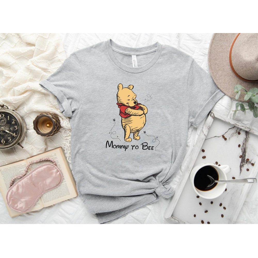 Mommy to Bee Shirt,Daddy to Bee Shirt,Pregnancy Reveal Shirt,Disney Pooh Mommy shirt,Family Matching Shirt,Custom Funny Mom Tee,New Mom Gift - 5.jpg