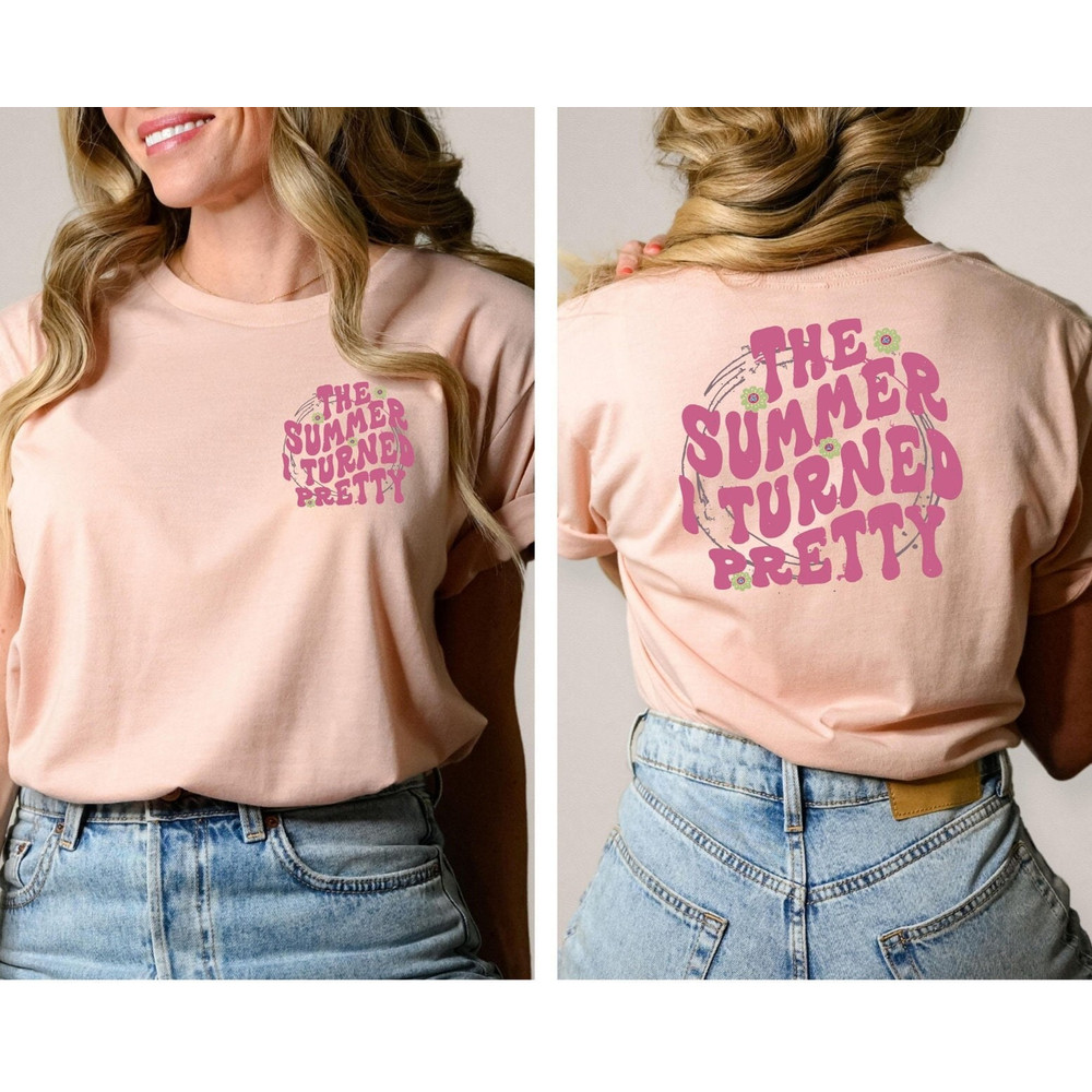 The summer I turned pretty shirt, cousins beach t shirt, oversized vintage comfort colors tee, summer tee - 1.jpg