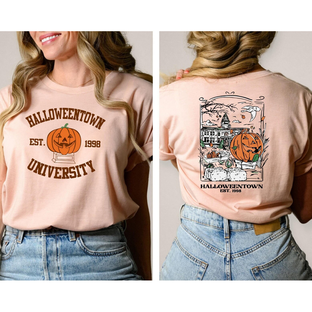Vintage Halloweentown 1998 Shirt, 2 Side Halloweentown University Shirt, Fall Shirt, Halloweentown Shirt, Halloween Shirt - 1.jpg