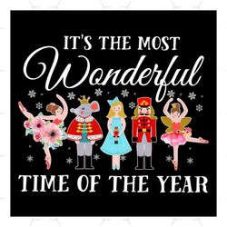 its the most wonderful time of the year doll svg, holiday svg, snow svg, doll svg, elephant svg, flower svg, christmas s