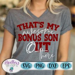 football svg, football mom svg, bonus mom svg, step mom svg, football bonus mom, mama svg, cricut, silhouette, svg, prin
